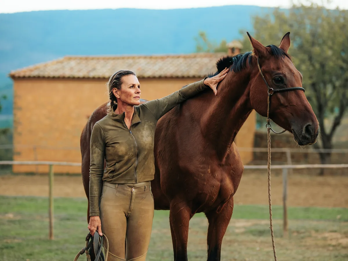 Cours d'équitation à Saint-André-de-Corcy, Ain